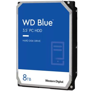 WD Blue WD80EAAZ - Pevný disk - 8 TB - interní - 3.5" - SATA 6Gb/s - 5640 ot/min. - vyrovnávací pam