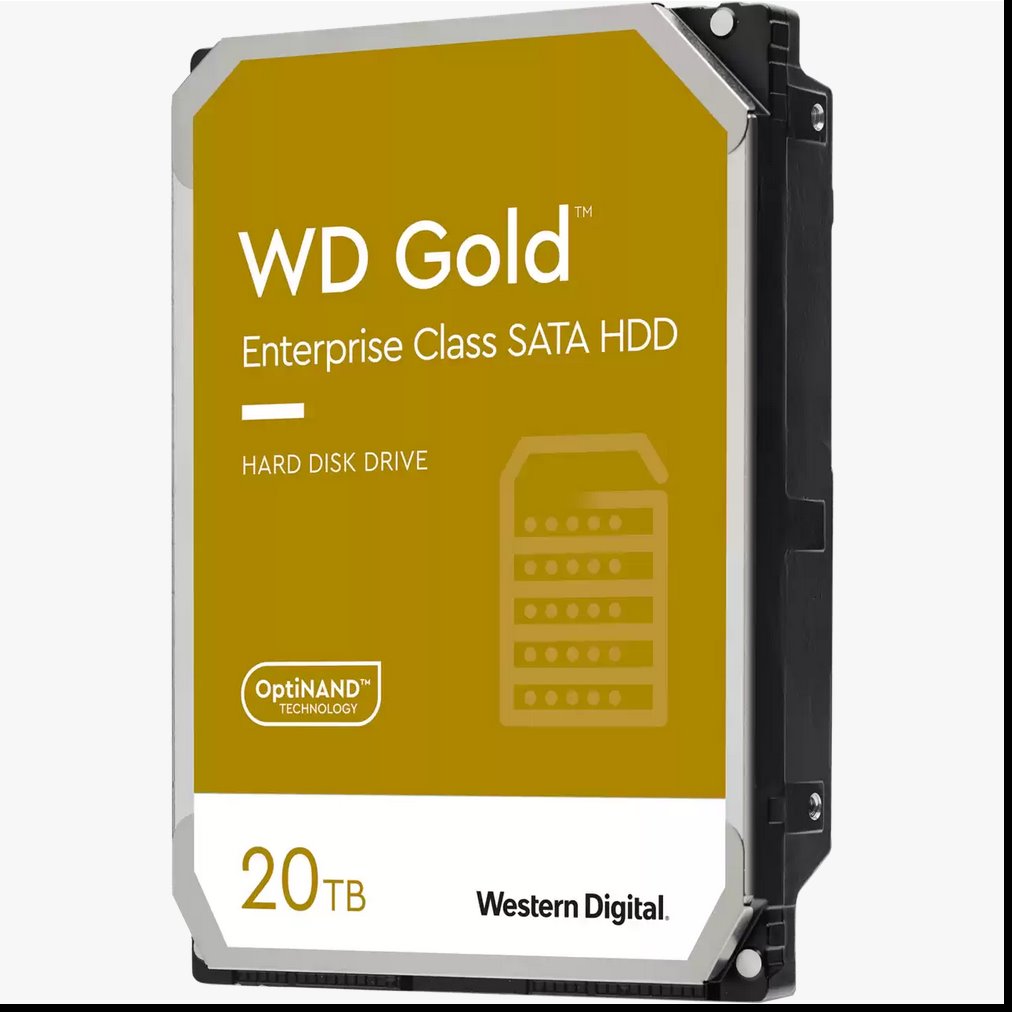 WD Gold Enterprise HDD 20TB SATA WD203KRYZ