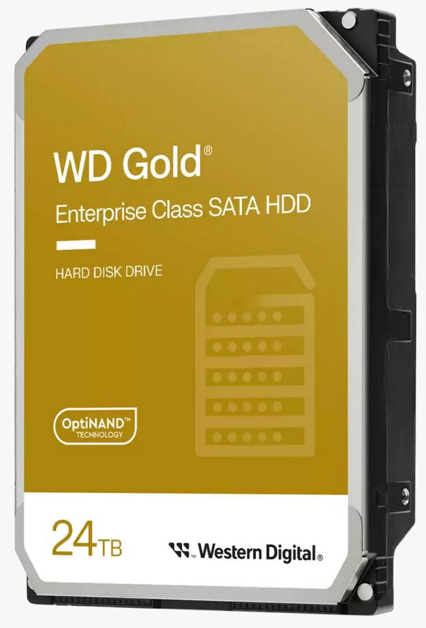 WD Gold Enterprise HDD 24TB SATA WD242KRYZ