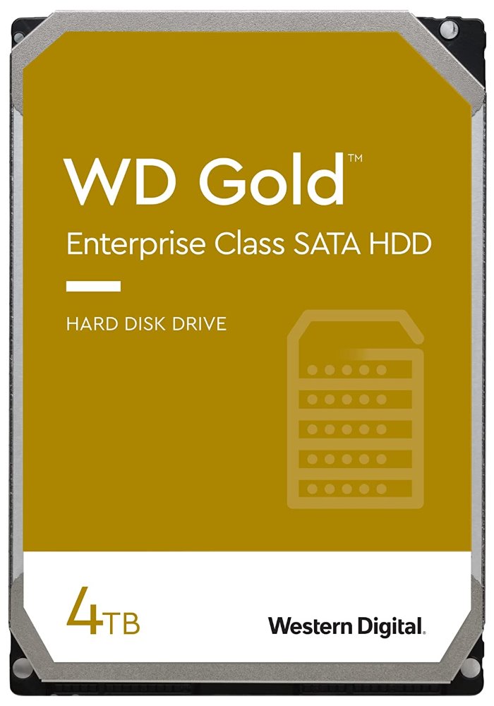WD Gold Enterprise HDD 4TB SATA WD4004FRYZ