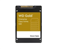 WD GOLD SSD WDS768T1D0D 7,68TB NVMe (R:3100,W:1800 MB/s), U.2. 2.5"