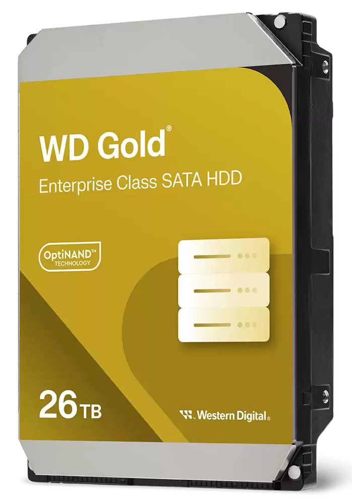 WD GOLD WD261KRYZ 26TB, SATA III 3.5", 512MB 7200RPM, 291MB/s, CMR, Enterprise