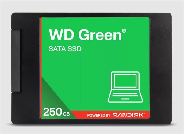 WD Green 250GB SSD SATA III 6Gbs, 2,5" ( r545MB/s) WDS250G5G0A-00CPT0