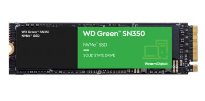 WD Green SN350 1TB SSD PCIe Gen3 8 Gb/s, M.2 2280, NVMe ( r3200MB/s, w2500MB/s ) WDS100T3G0C-00AZL0