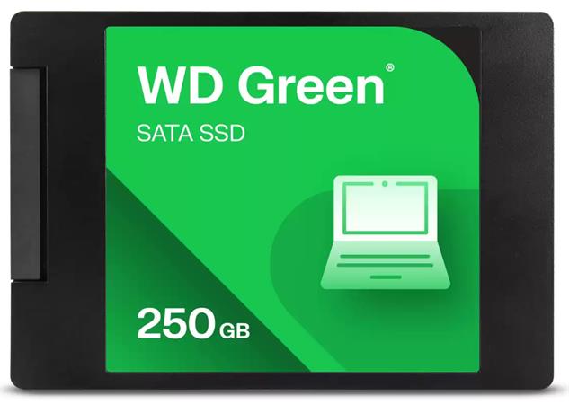 WD GREEN SSD 3D NAND WDS250G5G0A 250GB, SATA III 6 Gb/s, 545MB/s, 2.5"