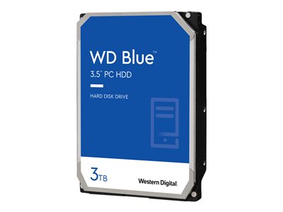 WD, HDD Desktop Blue 3TB 3.5 SATA 256MB WD30EZAZ