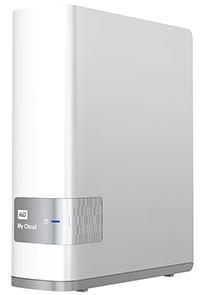 WD My Cloud 4TB, Personal Cloud Storage LAN HDD, USB 3.0 rozšiřující port, DLNA WDBCTL0040HWT-E