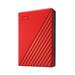 WD My Passport 4TB 2.5" USB Red WDBPKJ0040BRD-WESN