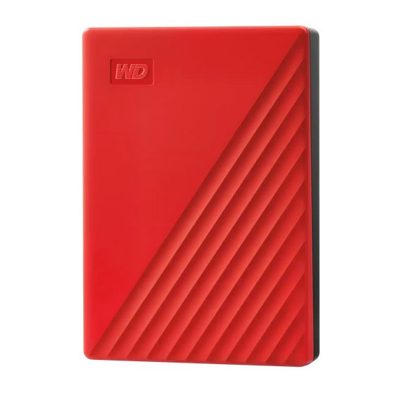 WD My Passport 4TB 2.5" USB Red WDBPKJ0040BRD-WESN