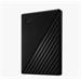 WD My Passport portable 1TB Ext, 2,5" USB3.0, WORLDWIDE 2019, Black WDBYVG0010BBK-WESN