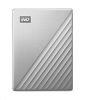 WD My Passport Ultra for MAC 4TB HDD / Externí / 2,5" / USB Type-C / Stříbrná WDBPMV0040BSL-WESN