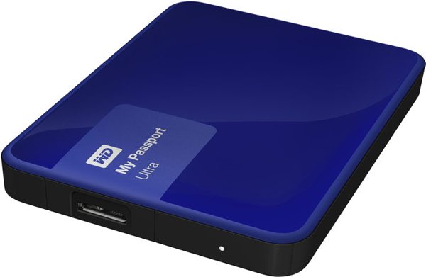 WD My Passport Ultra WDBBKD0030BBL - Pevný disk - šifrovaný - 3 TB - externí (přenosný) - USB 3.0 - WDBBKD0030BBL-EESN