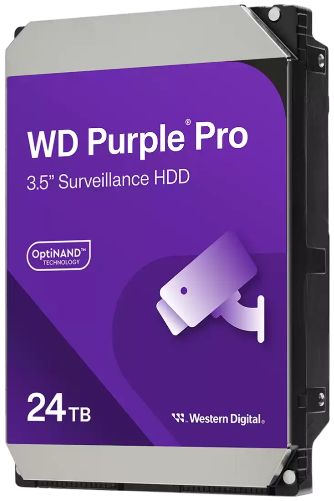 WD PURPLE PRO WD240PURP 24TB, SATA III 3.5", 512MB 7200RPM, 287MB/s, CMR