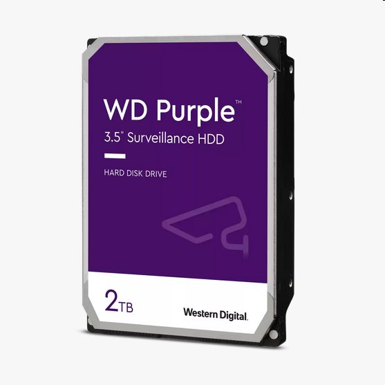WD PURPLE WD23PURZ 2TB SATA/600 256MB cache, Low Noise, CMR