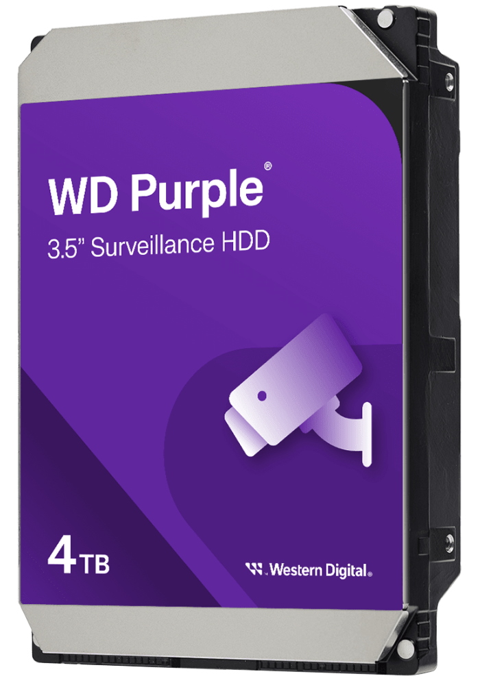 WD PURPLE WD42PURZ 4TB SATA/600 256MB cache, nízka hlučnosť, CMR WD44PURZ