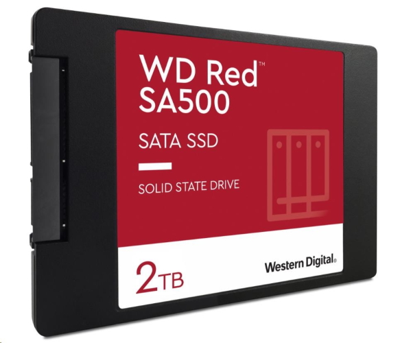 WD Red 2TB SSD SATA III 6Gbs, 2,5" (7 mm) ( r560MB/s, w520MB/s ) WDS200T2R0A-68CKB0
