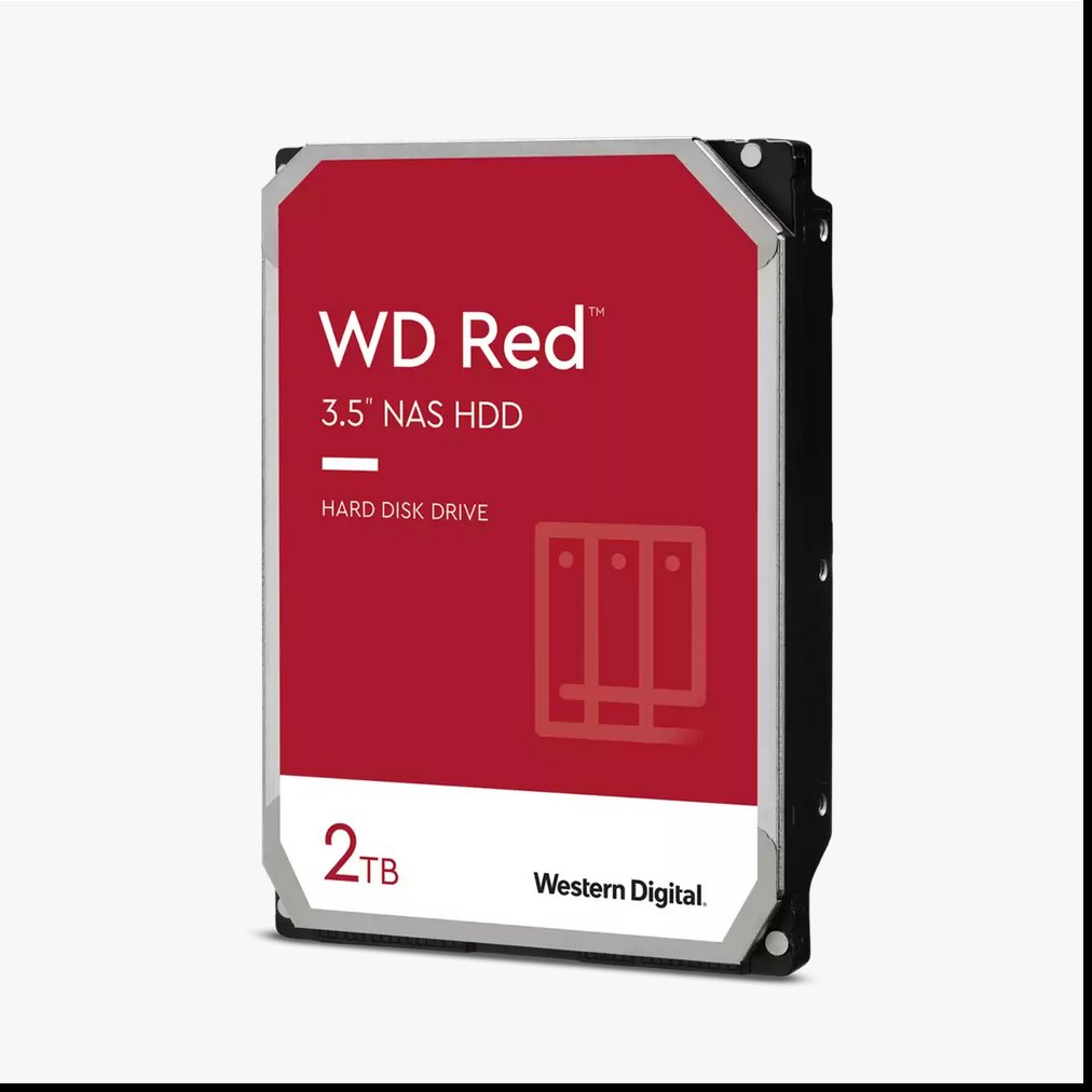 WD Red 3,5" HDD 2TB NAS 5400RPM 256MB SATA III 6Gb/s WD20EFAX