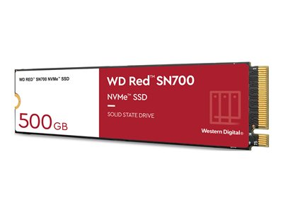 WD Red SN700 NVMe™ 500GB SSD M.2 PCIe Gen3 ×4 ( r3430MB/s, w2600MB/s ) WDS500G1R0C-68BDK0
