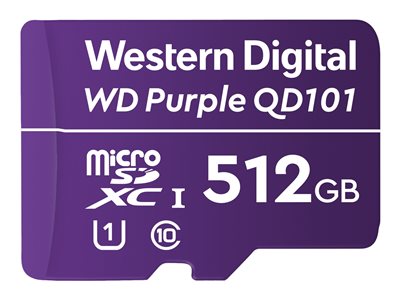 WD, SSD Purple 512GB MICROSD WDD512G1P0C WDD512G1P0C-85AEL0