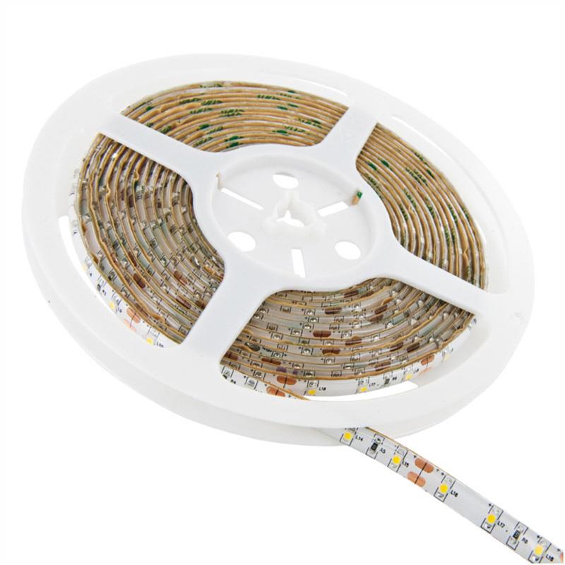 WE LED pásek vodotesný 5m | 60ks/m | 3528 | 6W/m červený s konektorom 08387