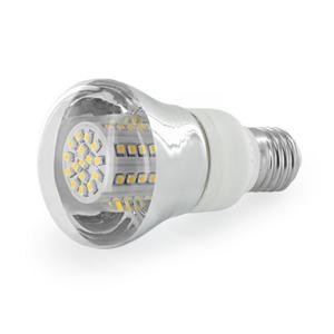 WE LED žárovka 80xSMD 4W E27 bílá - reflektorová
