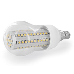 WE LED žárovka 90xSMD 4,5W E14 bílá - classic