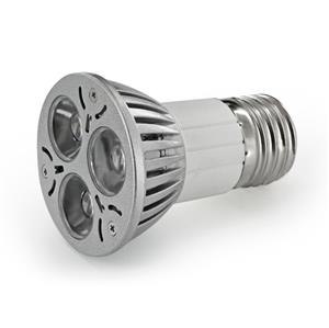 WE POWER LED žárovka 3xLED 3,5W E27 bílá refl.