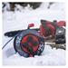 Weatherproof navijak kábla 25 m / 4 zásuvky / modrý / silikónový / 230 V / 1,5 mm2 8592920123492
