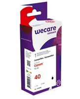 WECARE ARMOR cartridge pro CANON Pixma iP1600/2200, Mp 140/460 (PG-40) černá, 16 ml, 580 str K20218W4
