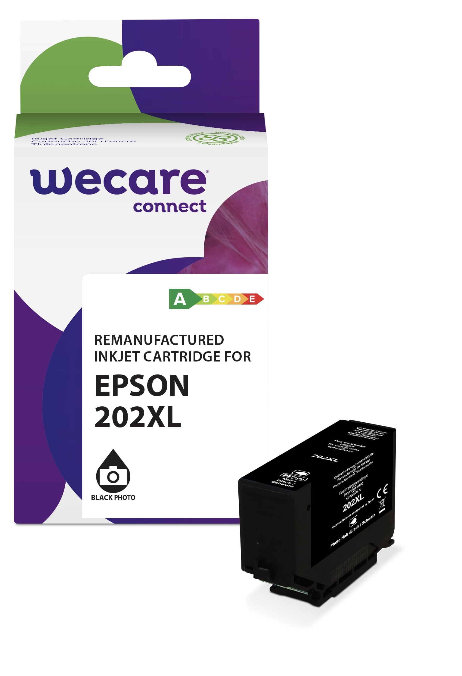 WECARE ARMOR ink kompatibilní s EPSON C13T02H140,foto černá/photo b K20927W4