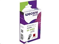 WECARE ARMOR páska pro DYMO S0720720, černá/červená, 9mm x 7m K80043W4