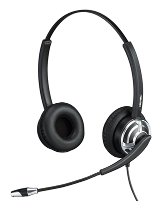 WELL Mairdi MRD-805D, náhlavka dvouušní 310A872