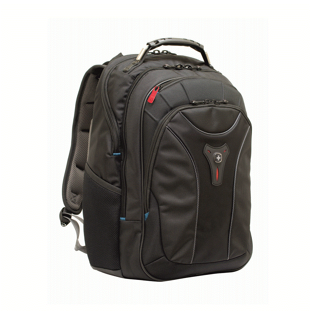 Wenger batoh Carbon Apple 17" Black 600637