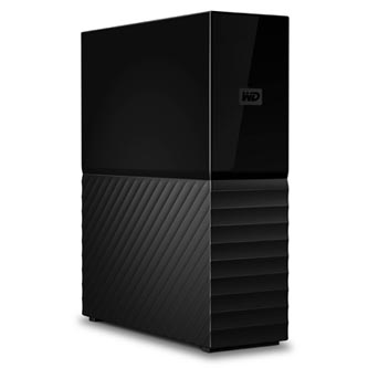 Western Digital externý pevný disk, My Book, 3.5", USB 3.0, 6TB, 6000GB, WDBBGB0060HBK-EESN, č