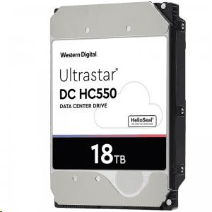 Western Digital Ultrastar DC HC550 3,5" HDD 18TB 7200rpm SATA 6Gb/s 512MB WUH721818ALE6L4