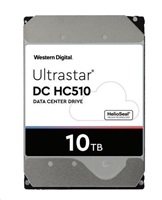Western Digital Ultrastar® HDD 10TB (WUS721010AL5204) DC HC510 3.5in 26.1MM 256MB 7200RPM SAS 512E SE P3 (GOLD S 0B42258
