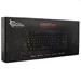 White Shark Gaming keyboard SPARTAN, US, black SPARTAN-US