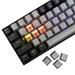 White Shark herní mechanická klávesnice WAKIZASHI 2, červený SW, US layout, šedo-černá (GK-002711V2 3858894506903