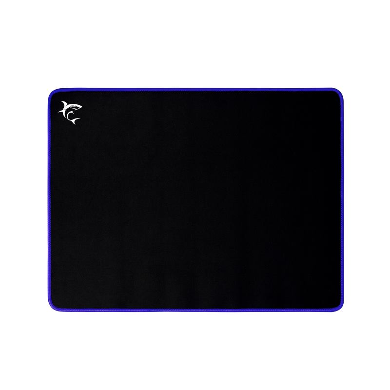 White Shark Mousepad BLUE-KNIGHT, 400 x 300 mm, black/blue