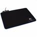 White Shark mousepad LED LUMINOUS L, 350x250 mm, black LUMINOUS-350x250