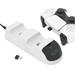White Shark TAKEDOWN dual dock for PS5 gamepad