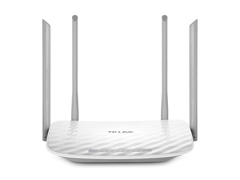 WiFi router TP-Link Archer C25 AC900 dual AP/router, 4x LAN, 1x WAN/ 450Mbps 2,4/ 433Mbps 5GHz