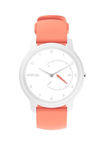 Withings Move - White / Coral HWA06-model 5-all