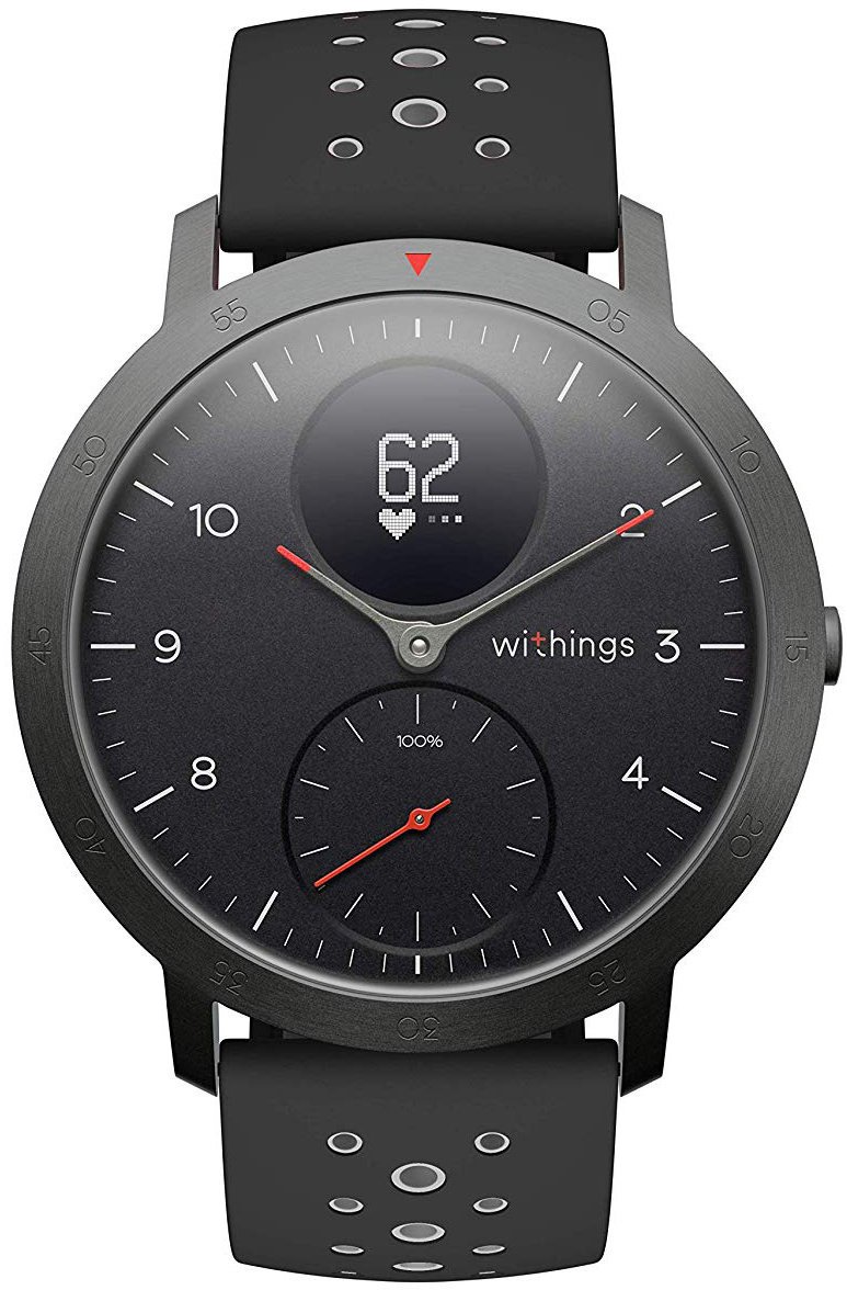 Withings Steel HR Sport (40mm) - Black HWA03b-40black-sp