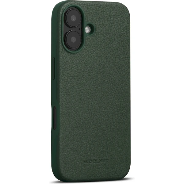 Woolnut Leather Case for iPhone 16 - Green WN-IP16-C-2823-GN