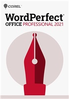 WordPerfect Office 2021 Pro License ML Lvl 3 (25-99) EN/FR LCWP2021PRML3