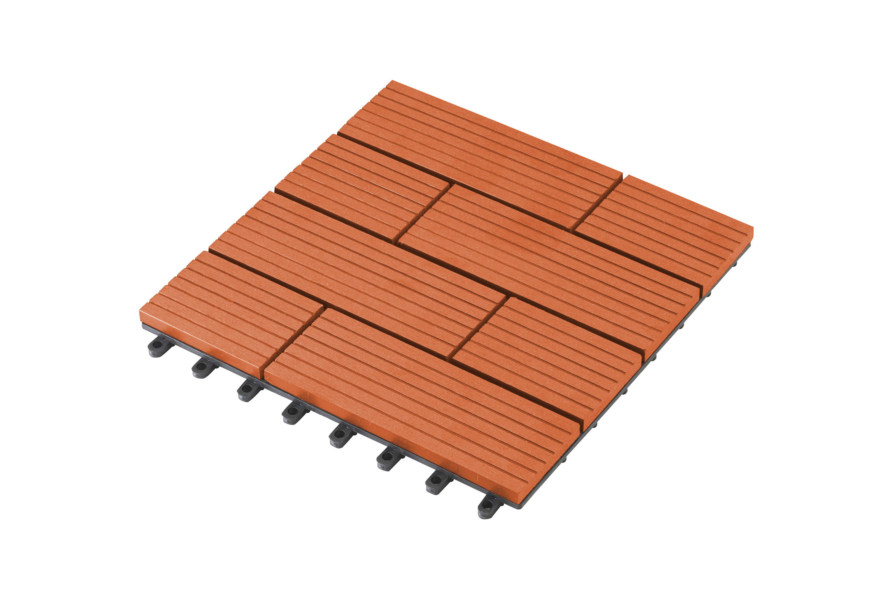 WPC dlaždice G21 Samoa čerešňa 2,3 x 30 x 30 cm WDLS1