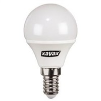 Xavax LED Bulb, 4,5 W, drop shape, E14, warm white 112218