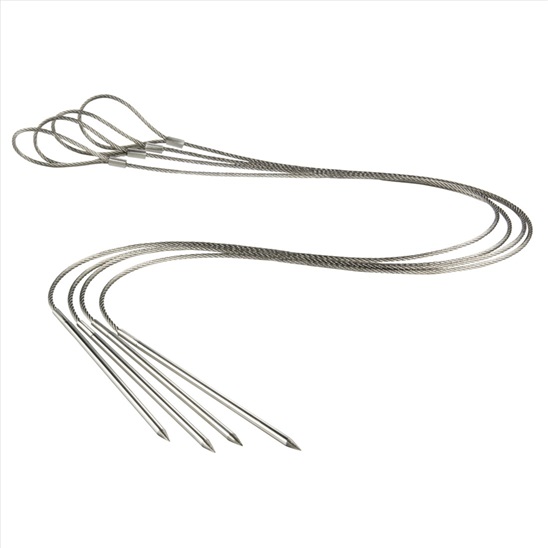 XAVAX ohebné grilovací jehlice, ušlecht 4047443331052