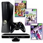 XBOX 360 250GB KINECT + 3 hier MICROSOFT S7G-00086